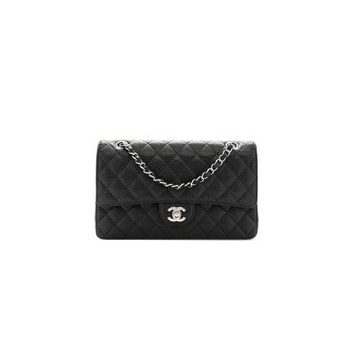 CHANEL CAVIAR QUILTED MEDIUM DOUBLE FLAP 1629635 (25*15*6cm)